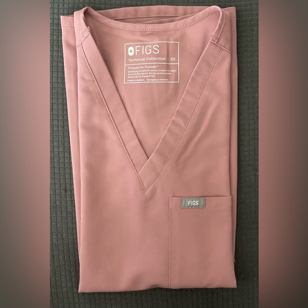 Figs Catarina Mineral Mauve XS